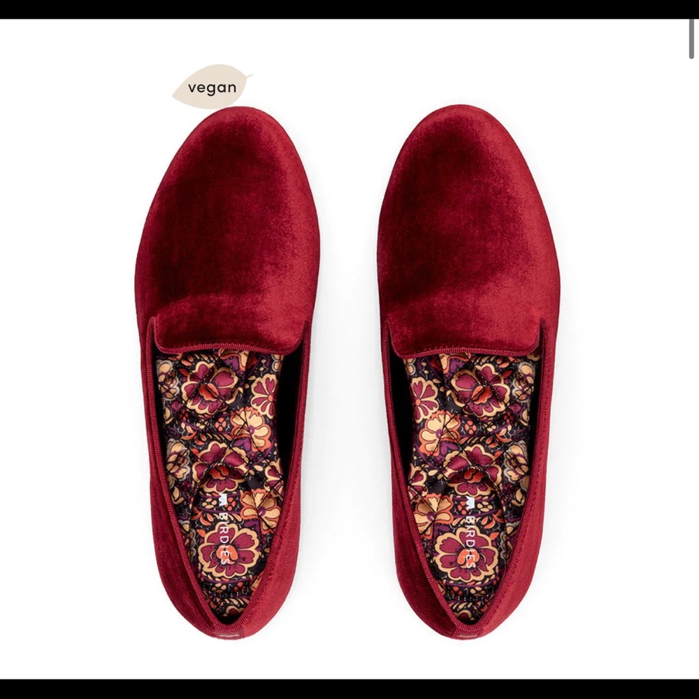 Birdies Starling Loafers in Crimson